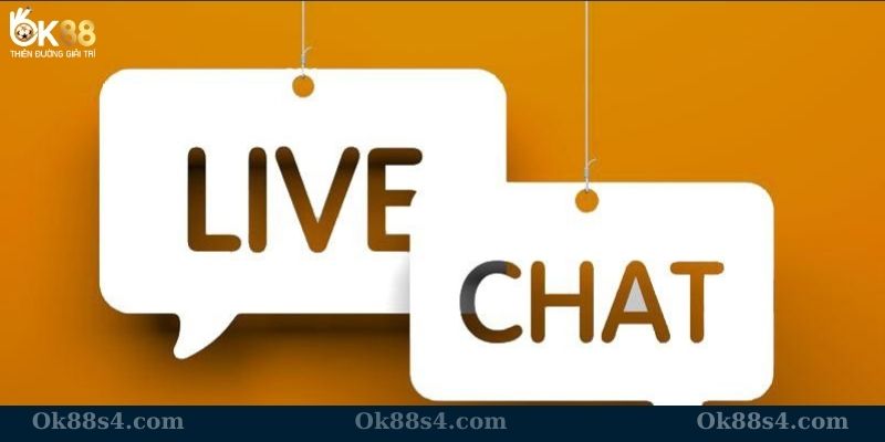 Liên hệ OK88 live chat tiện lợi nhất