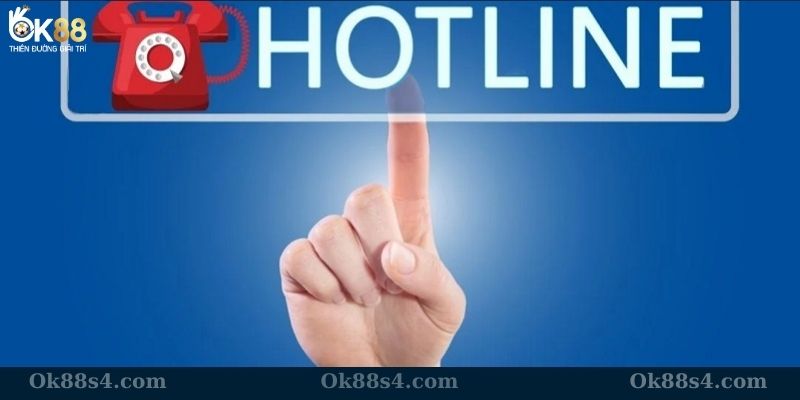 Liên hệ với OK88 qua số hotline siêu nhanh
